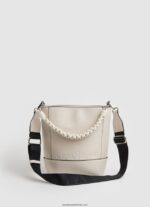 geantă crossbody cu mâner dublu femei Pepe Jeans negru 6Z0R46733 - imagine 5