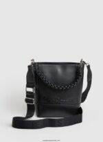 geantă cu găleată cu mâner dublu femei Pepe Jeans negru 6Z0R46732