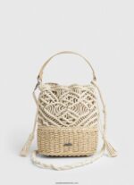 geantă de macrame și paie femei Pepe Jeans mousse 6Z0R46740 - imagine 2