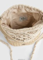 geantă de macrame și paie femei Pepe Jeans mousse 6Z0R46740 - imagine 4