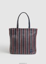 geantă de macrame și paie femei Pepe Jeans mousse 6Z0R46740 - imagine 5