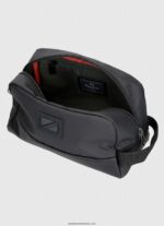 geantă de toaletă de călătorie cu mâner bărbați Pepe Jeans negru 6Z0R461295 - imagine 4