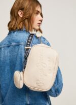 geantă maxi crossbody cu logo în relief femei Pepe Jeans zer 6Z0R46712