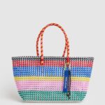 geantă tote din plastic țesut femei Pepe Jeans dafin 6Z0R46721
