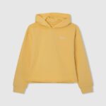 hanorac din bumbac fată Pepe Jeans strălucire 6Z0R461414