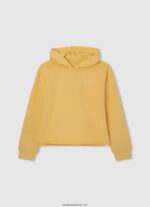 hanorac din bumbac fată Pepe Jeans strălucire 6Z0R461414