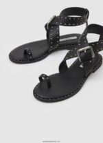 Hayes trend sandale plate femei Pepe Jeans negru 6Z0R46656 - imagine 3