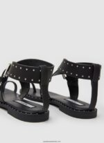 Hayes trend sandale plate femei Pepe Jeans negru 6Z0R46656 - imagine 4