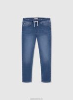 în sfârșit blugi slim fit cu talie joasă băiat Pepe Jeans denim 6Z0R461576 - imagine 5