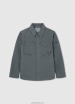 jachetă de vânt cu glugă băiat Pepe Jeans turnare 6Z0R461568 - imagine 4