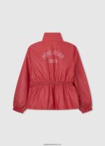jachetă de vânt sylvie fată Pepe Jeans studio roșu 6Z0R461353 - imagine 2
