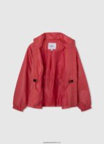jachetă de vânt sylvie fată Pepe Jeans studio roșu 6Z0R461353 - imagine 3
