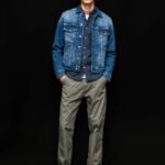 jachetă din denim pinner cu ajustare regulată bărbați Pepe Jeans denim 6Z0R46831