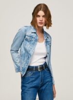 jachetă din denim slim fit femei Pepe Jeans denim 6Z0R46102 - imagine 2