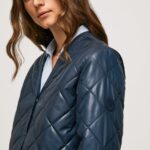 jachetă matlasată cu diamante femei Pepe Jeans dulwich 6Z0R46119