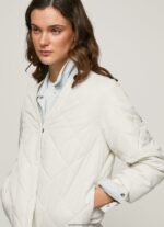 jachetă matlasată cu diamante femei Pepe Jeans mousse 6Z0R46120