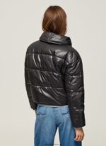 jachetă strălucitoare căptușită femei Pepe Jeans negru 6Z0R46123 - imagine 4