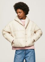 jachetă strălucitoare căptușită femei Pepe Jeans piele de bivol 6Z0R46124 - imagine 3