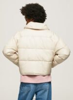 jachetă strălucitoare căptușită femei Pepe Jeans piele de bivol 6Z0R46124 - imagine 4