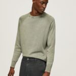 jerseu de bumbac cu guler rotund bărbați Pepe Jeans turnare 6Z0R46860