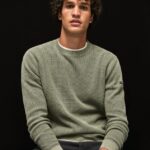 jerseu de bumbac tricotat vafre bărbați Pepe Jeans turnare 6Z0R46853