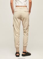 joggeri cargo noi de cruciada femei Pepe Jeans piatră 6Z0R46318 - imagine 4