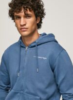 jumper cu logo cu fermoar bărbați Pepe Jeans jarman 6Z0R46911 - imagine 3