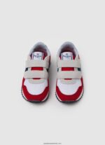 london may pantofi sport combinați băiat Pepe Jeans roșu 6Z0R461536 - imagine 2