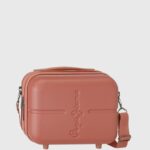 maiou elastic din bumbac femei Pepe Jeans teracotă 6Z0R46756