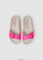 oban party sandale anatomice fată Pepe Jeans fucsie 6Z0R461344 - imagine 2