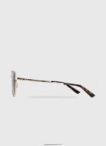 ochelari de soare aviator bărbați Pepe Jeans aur 6Z0R461309 - imagine 3
