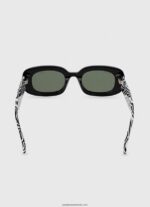 ochelari de soare dreptunghiulari femei Pepe Jeans negru 6Z0R46767 - imagine 4