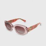 ochelari de soare dreptunghiulari femei Pepe Jeans roz 6Z0R46766