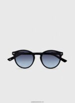 ochelari de soare rotunzi bărbați Pepe Jeans negru 6Z0R461305 - imagine 2