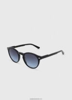 ochelari de soare rotunzi bărbați Pepe Jeans negru 6Z0R461305