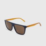 ochelari de soare supradimensionati bărbați Pepe Jeans scout albastru 6Z0R461301
