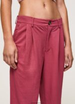pantaloni chino curgatori femei Pepe Jeans fard de obraz închis 6Z0R46296 - imagine 3