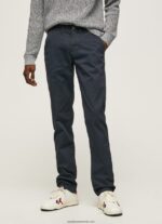 pantaloni chino de bază sloane bărbați Pepe Jeans dulwich 6Z0R461106 - imagine 2