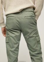 pantaloni chino sean regular fit bărbați Pepe Jeans turnare 6Z0R461126 - imagine 5