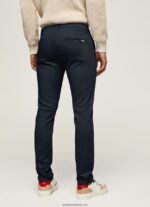 pantaloni chino slim james bărbați Pepe Jeans dulwich 6Z0R461121 - imagine 3