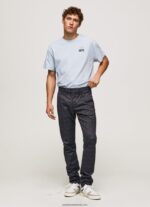 pantaloni chino stanley regular fit bărbați Pepe Jeans dulwich 6Z0R461111