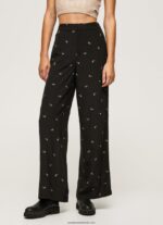 pantaloni cu imprimeu paisley femei Pepe Jeans multi 6Z0R46293 - imagine 2