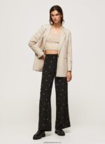 pantaloni cu imprimeu paisley femei Pepe Jeans multi 6Z0R46293