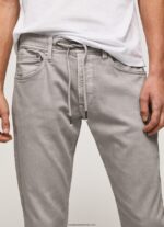 pantaloni de jogger obișnuiți stanley bărbați Pepe Jeans argent 6Z0R461101 - imagine 3