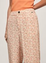 pantaloni drepti cu imprimeu floral femei Pepe Jeans multi 6Z0R46314 - imagine 4