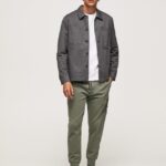 pantaloni jogger cu talie elastica bărbați Pepe Jeans turnare 6Z0R461109