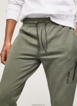 pantaloni jogger cu talie elastica bărbați Pepe Jeans turnare 6Z0R461109 - imagine 3