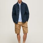 pantaloni scurți cargo jared bărbați Pepe Jeans cămilă 6Z0R461114