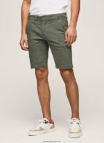 pantaloni scurti chino charly slim fit bărbați Pepe Jeans turnare 6Z0R461130 - imagine 2