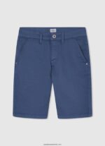 pantaloni scurți chino cu ajustare normală băiat Pepe Jeans marina 6Z0R461695 - imagine 4